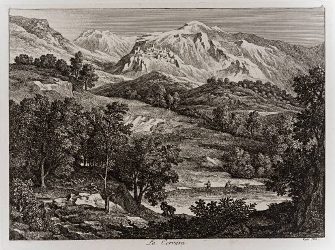 View of La Cervara, from Views of Rome (Die Römischen Ansichten)