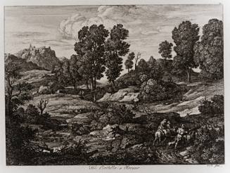 Between Civitella and Olevano, from Views of Rome (Die Römischen Ansichten)