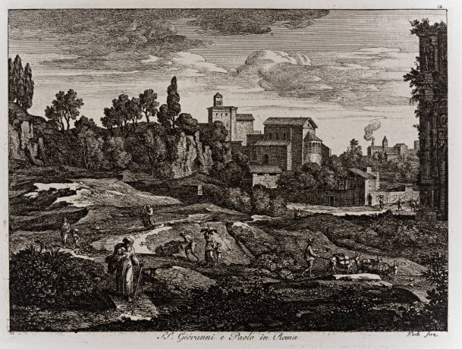Church of Santi Giovanni e Paolo, Rome, from Views of Rome (Die Römischen Ansichten)