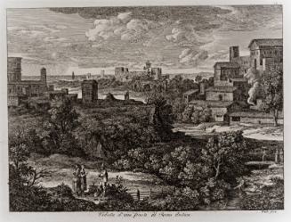 View of a Section of Ancient Rome, from Views of Rome (Die Römischen Ansichten)