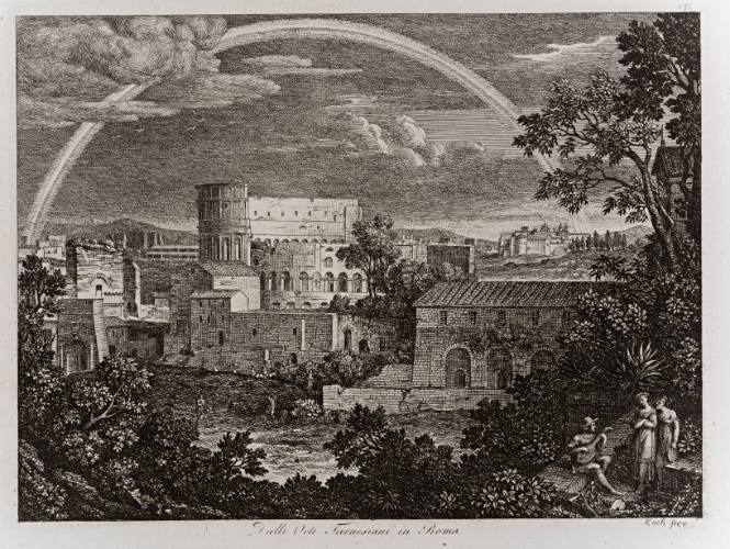 From the Farnese Gardens in Rome, from Views of Rome (Die Römischen Ansichten)