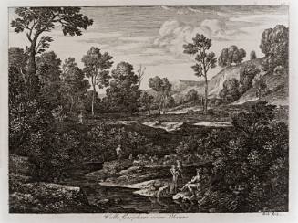 Garigliano Valley, near Olevano, from Views of Rome (Die Römischen Ansichten)