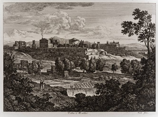 Villa Mattei, from Views of Rome (Die Römischen Ansichten)