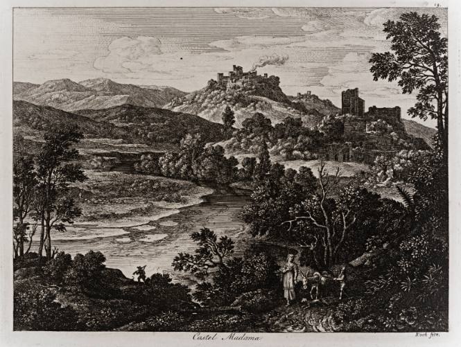 Castel Madama, from Views of Rome (Die Römischen Ansichten)