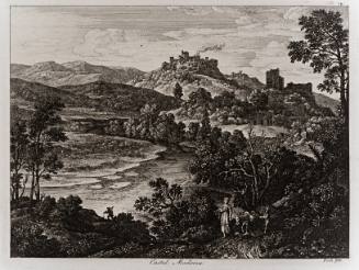 Castel Madama, from Views of Rome (Die Römischen Ansichten)