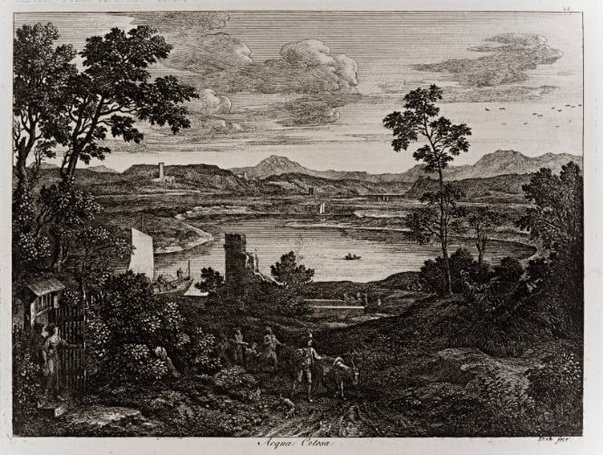 Acqua Cetosa, from Views of Rome (Die Römischen Ansichten)