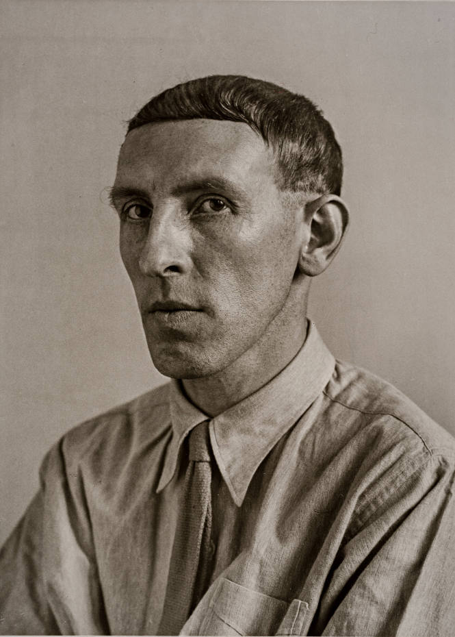 The painter Heinrich Hoerle