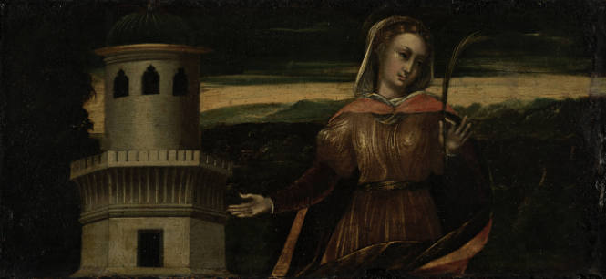 Saint Barbara by the Tower