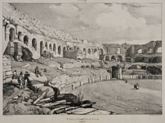 L’arène de l’Amphithéatre de Nismes (Languedoc)