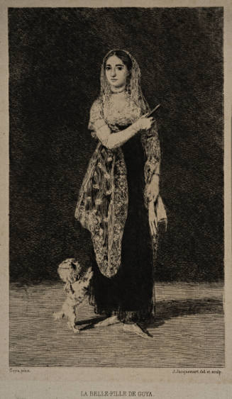 La belle fille de Goya