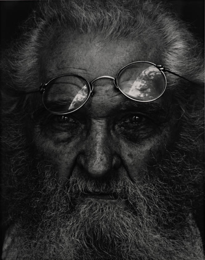 W.C. Corey with Glasses, from Roger Minick: Ozark Portfolio, Twelve Photographs