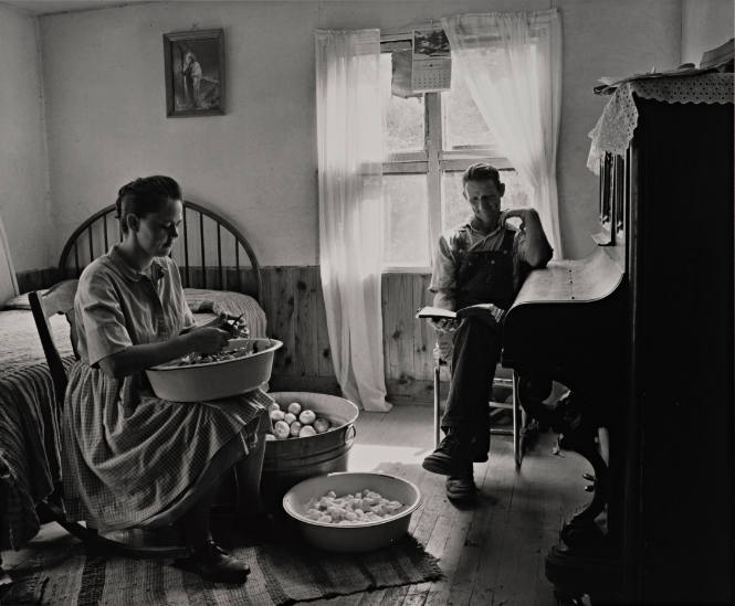 Ed and Eliza Stilley, from Roger Minick: Ozark Portfolio, Twelve Photographs