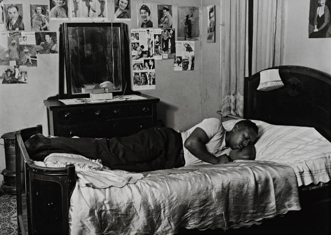 Untitled [Man on bed], from the series Harlem Document