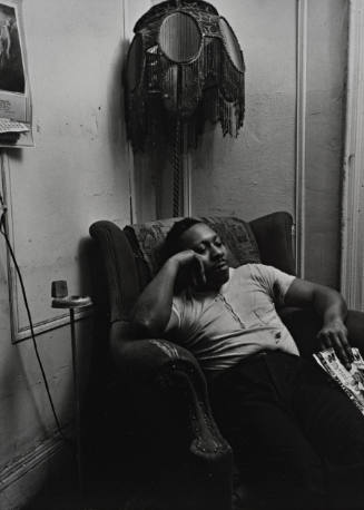 Untitled [Man with lamp], from the series Harlem Document