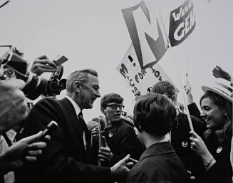 McCarthy with Students