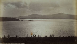 Lower Saranac Lake from Alexander House