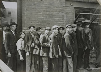 Factory Workers at Lunchtime, from the National Child Labor Committee Series