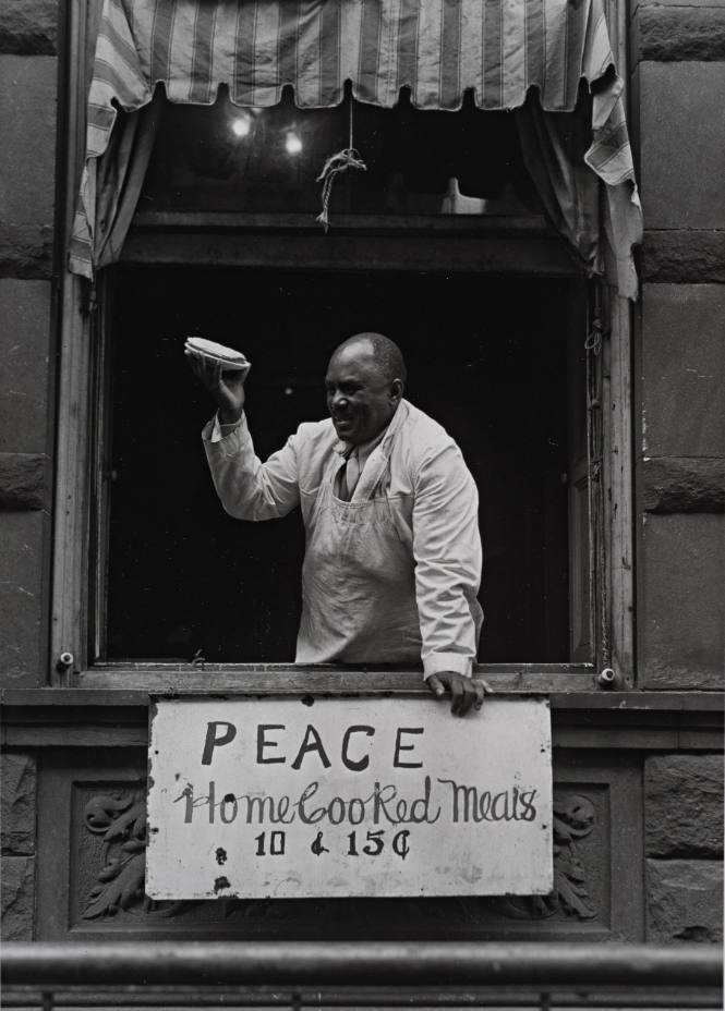 Untitled [Peace meals], from the series Harlem Document