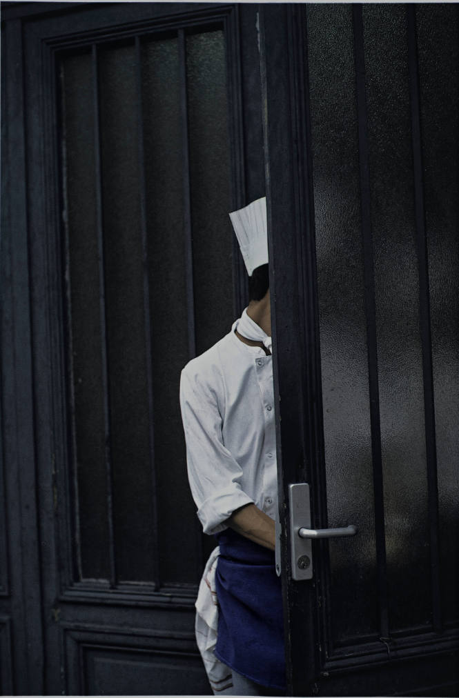 Untitled (chef with door) from L'Histoire de France portfolio