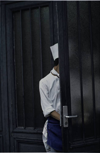 Untitled (chef with door) from L'Histoire de France portfolio