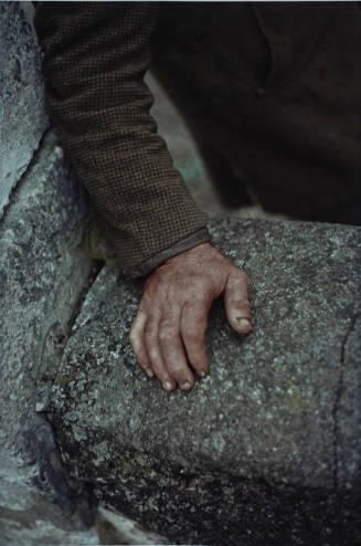 Untitled (hand on rock) from L'Histoire de France portfolio