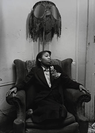 Untitled [Lady and lamp], from the series Harlem Document