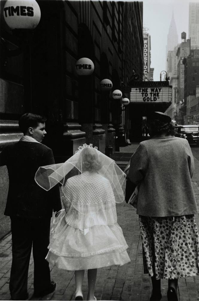 The Way To the Gold (Girl in First Communion dress)