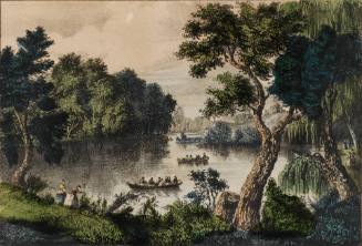 Mill Cove Lake;  Near Po'keepsie--"On the Hudson"