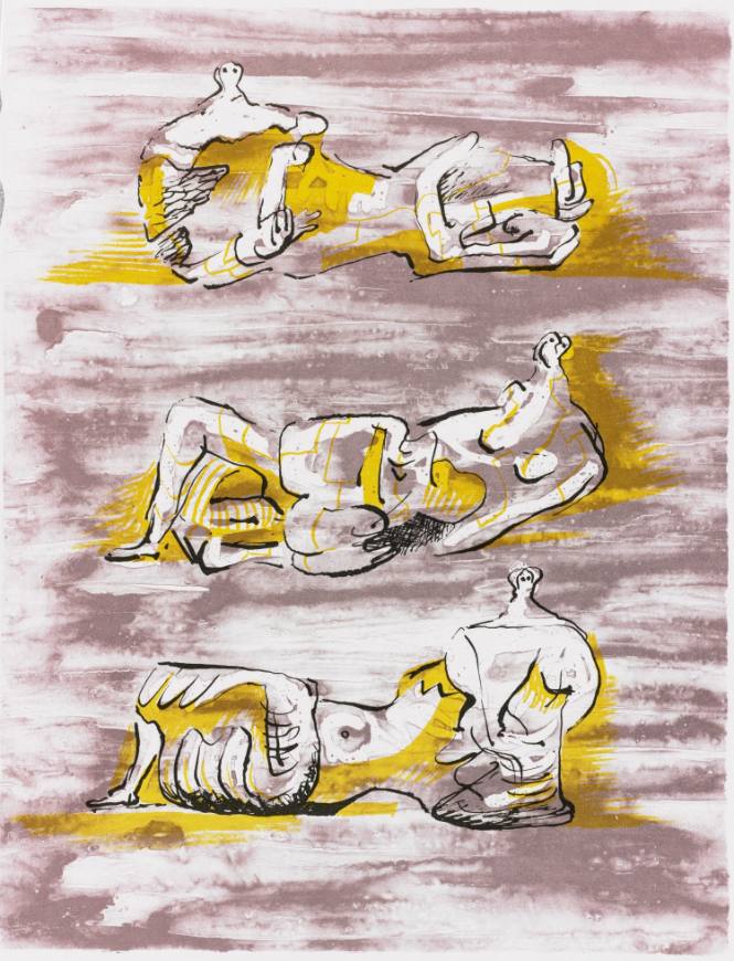 Three Reclining Figures