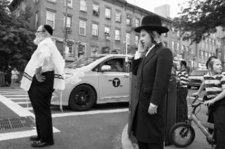Boy on Bicycle / Lee Avenue, Brooklyn, NY