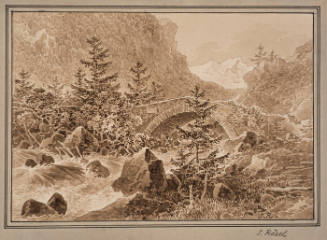 The First Bridge Across the Rhine...in Graubunden