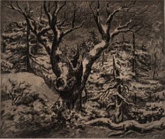 Trees by Moonlight, No. 2