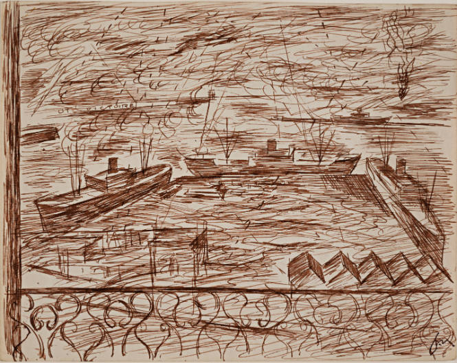 Port with Ships