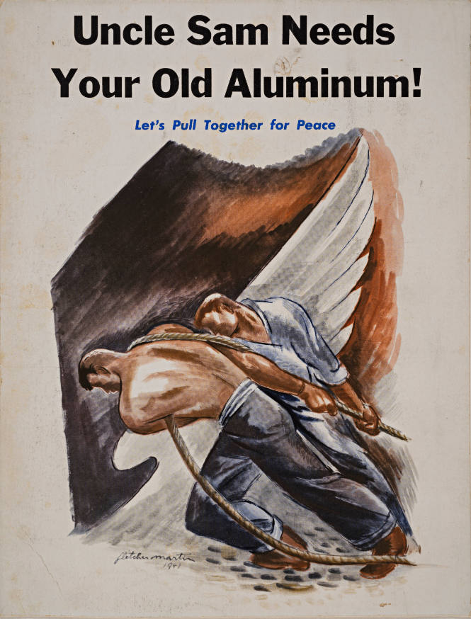Uncle Sam Needs Your Old Aluminum!