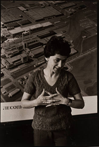 USSR, Factory Manager (woman with long fingernails)