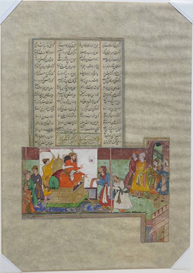 Firdausi Presenting His Shahnama to Mahmud of Ghazni