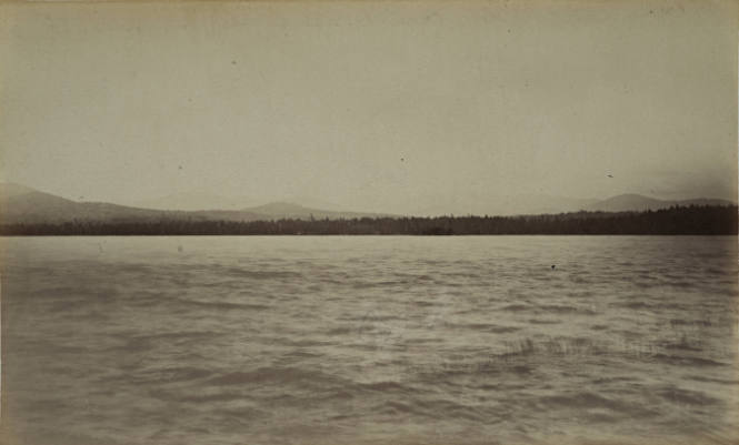 Upper Saranac Lake from Prospect House