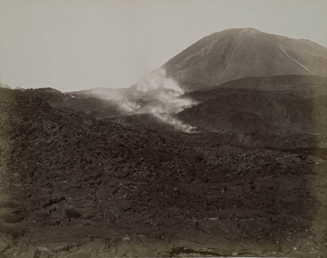 Mt. Vesuvius and surrounding Countryside After the Eruption