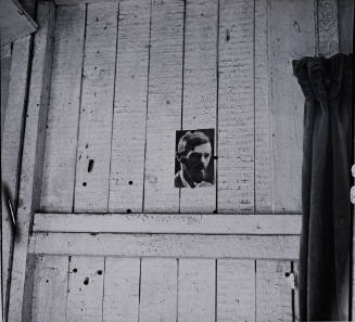 Dylan's Workshed Wall with Photograph