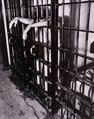 Newark Essay (Inmate’s arms hanging out of jail cell)