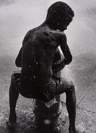 Newark Essay (Boy sitting on fire hydrant)
