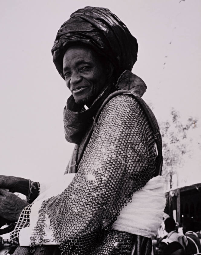 Nigeria, Katsina (Man in turban and chain mail),