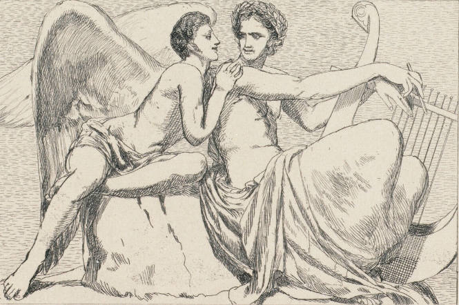 Amor und Apollo (Cupid and Apollo, from Cupid and Psyche)