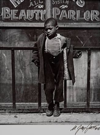 Boy on Fence