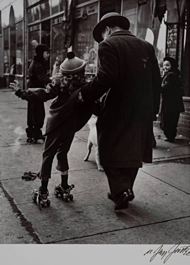 Girl Learning to Skate, Brownsville, Brooklyn