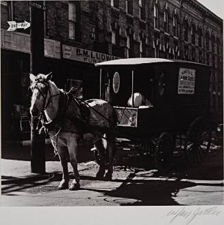 Horse and Wagon, Sutter Ave., East New York, Brooklyn