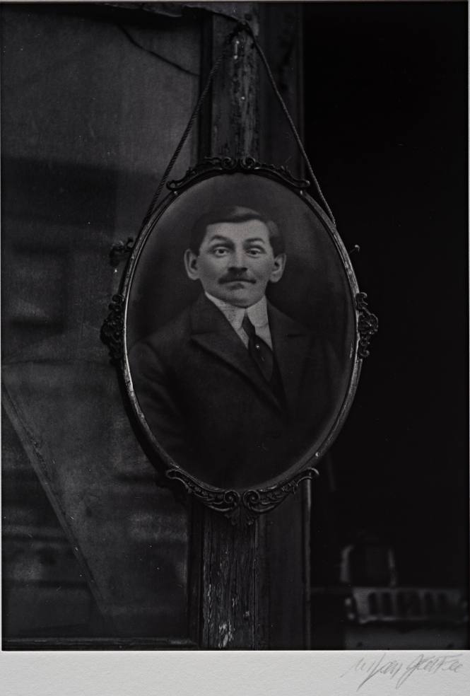 Man in Frame, Queens, NYC