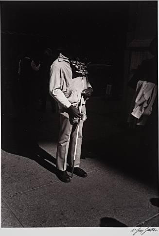 Blind Man, Fifth Avenue, New York City
