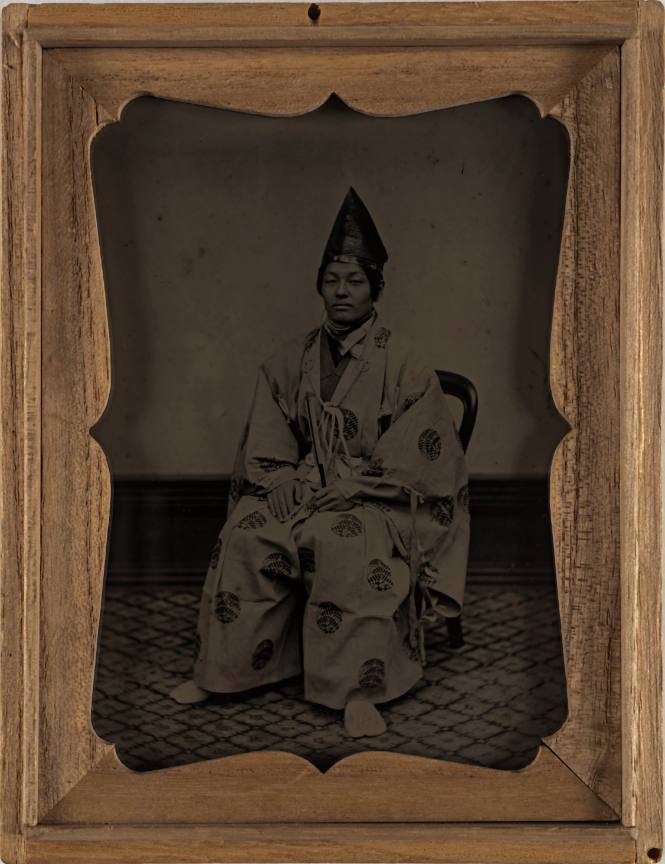 Full-length Portrait of a Shinto Priest