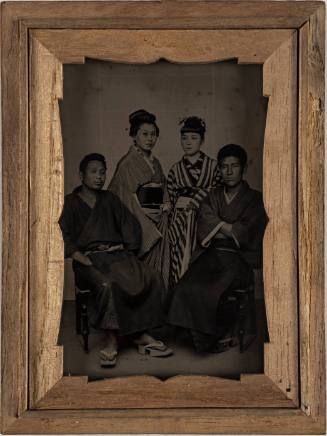 Studio Portrait of Two Couples